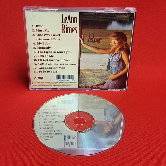 LeAnn Rimes Blue CD 1996 - Picture 8 of 8